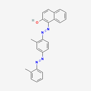 Chemical structure of Sudan IV