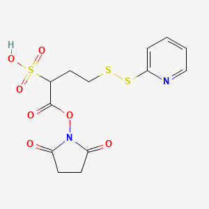 Chemical structure of sulfo-SPDB