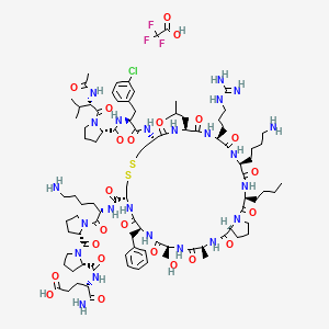 Chemical structure of YAP-TEAD-IN-1 TFA
