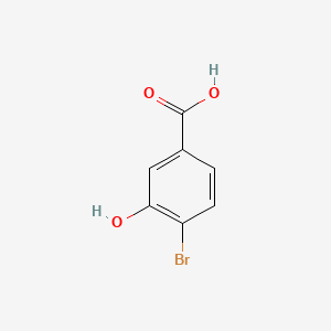 Chemical structure of 4-Bromo-3-hydroxybenzoic acid