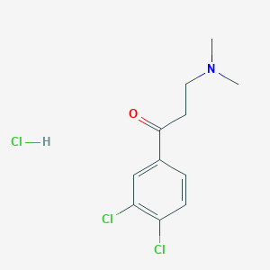 Chemical structure of Antitrypanosomal agent 1