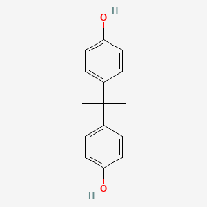 Chemical structure of Bisphenol A