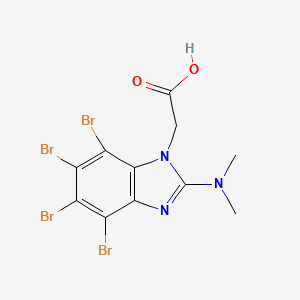 Chemical structure of CK2/ERK8-IN-1