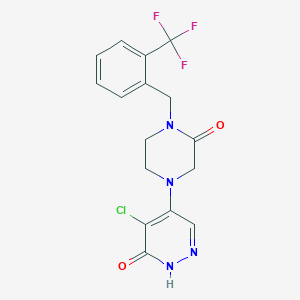 Chemical structure of GFB-8438