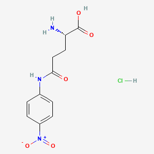 Chemical structure of GPNA hydrochloride