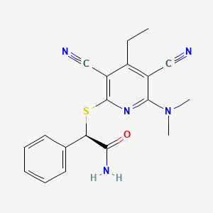 Chemical structure of GSK-3484862