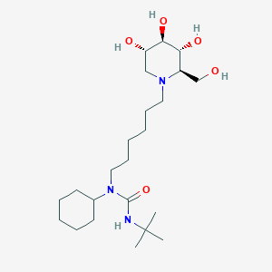 Chemical structure of IHVR-19029