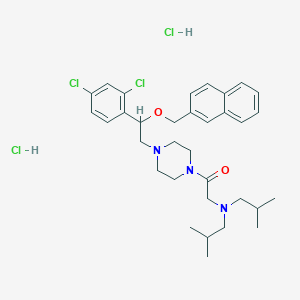 Chemical structure of LYN-1604 dihydrochloride