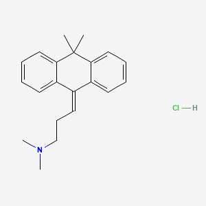 Chemical structure of Melitracen hydrochloride