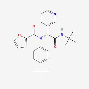 Chemical structure of ML188