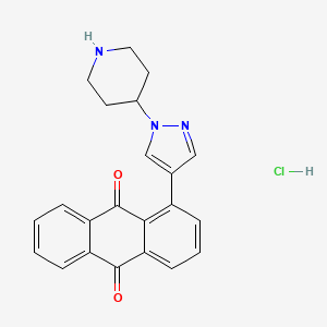 Chemical structure of PDK4-IN-1 hydrochloride