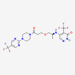 Chemical structure of RBN-2397