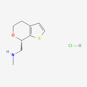 Chemical structure of Ulotaront Hydrochloride
