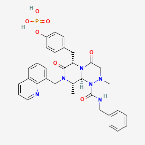 Chemical structure of β-catenin/CBP-IN-1