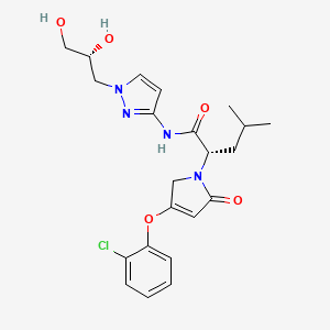 Chemical structure of Dorzagliatin
