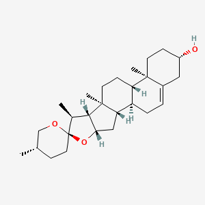 Chemical structure of Yamogenin