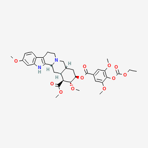 Chemical structure of Syrosingopine