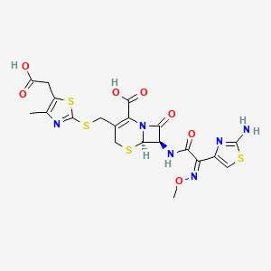 Chemical structure of Cefodizime