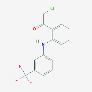 Chemical structure of TED-347
