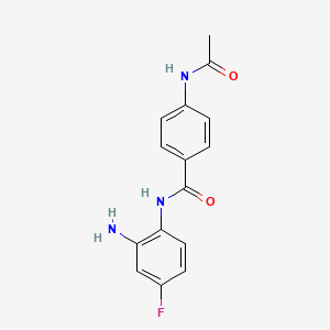 Chemical structure of BRD3308