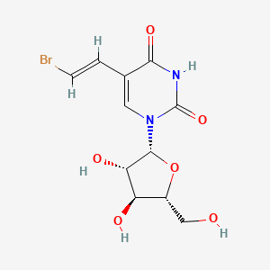 Chemical structure of Sorivudine