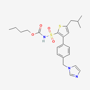 Chemical structure of Buloxibutid
