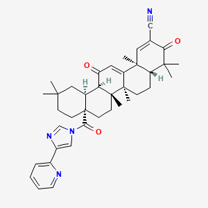 Chemical structure of CDDO-2P-Im