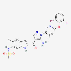 Chemical structure of CH6953755