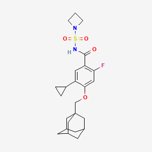 Chemical structure of GDC-0276