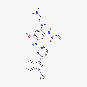 Chemical structure of HS-10296