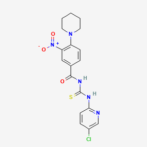Chemical structure of MAC-545496