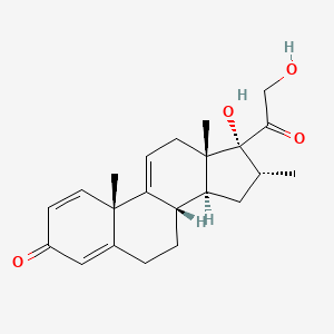 Chemical structure of Vamorolone