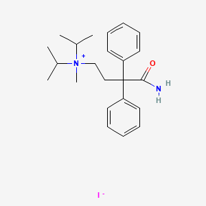 Chemical structure of Isopropamide iodide
