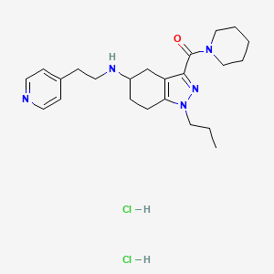 Chemical structure of NUCC-390 dihydrochloride