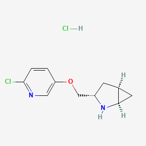Chemical structure of SUVN-911
