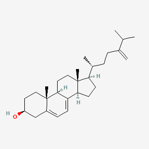 Chemical structure of 5-Dehydroepisterol