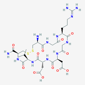 Chemical structure of LXW7 TFA