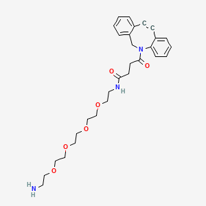 Chemical structure of DBCO-PEG4-amine