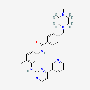 Chemical structure of Imatinib D8