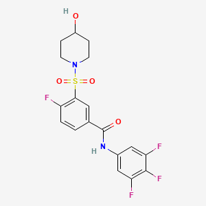 Chemical structure of NVR 3-778