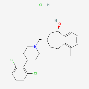 Chemical structure of SB-612111