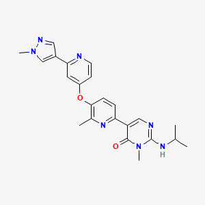 Chemical structure of DCC-3014