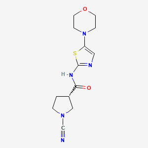 Chemical structure of 6RK73