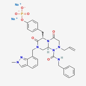 Chemical structure of CWP232228