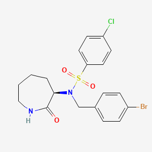 Chemical structure of ELN 318463