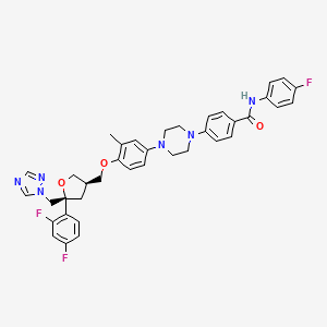 Chemical structure of PC945