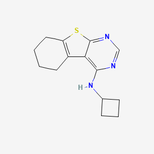 Chemical structure of Dopamine D2 receptor antagonist-1