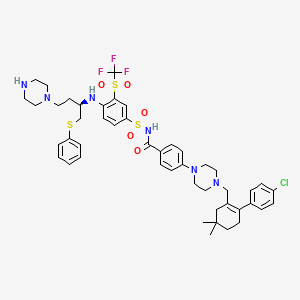 Chemical structure of Navitoclax-piperazine