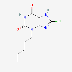 Chemical structure of GSK256073