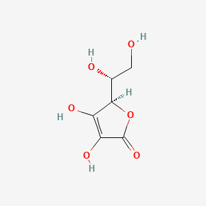 Chemical structure of Erythorbic acid